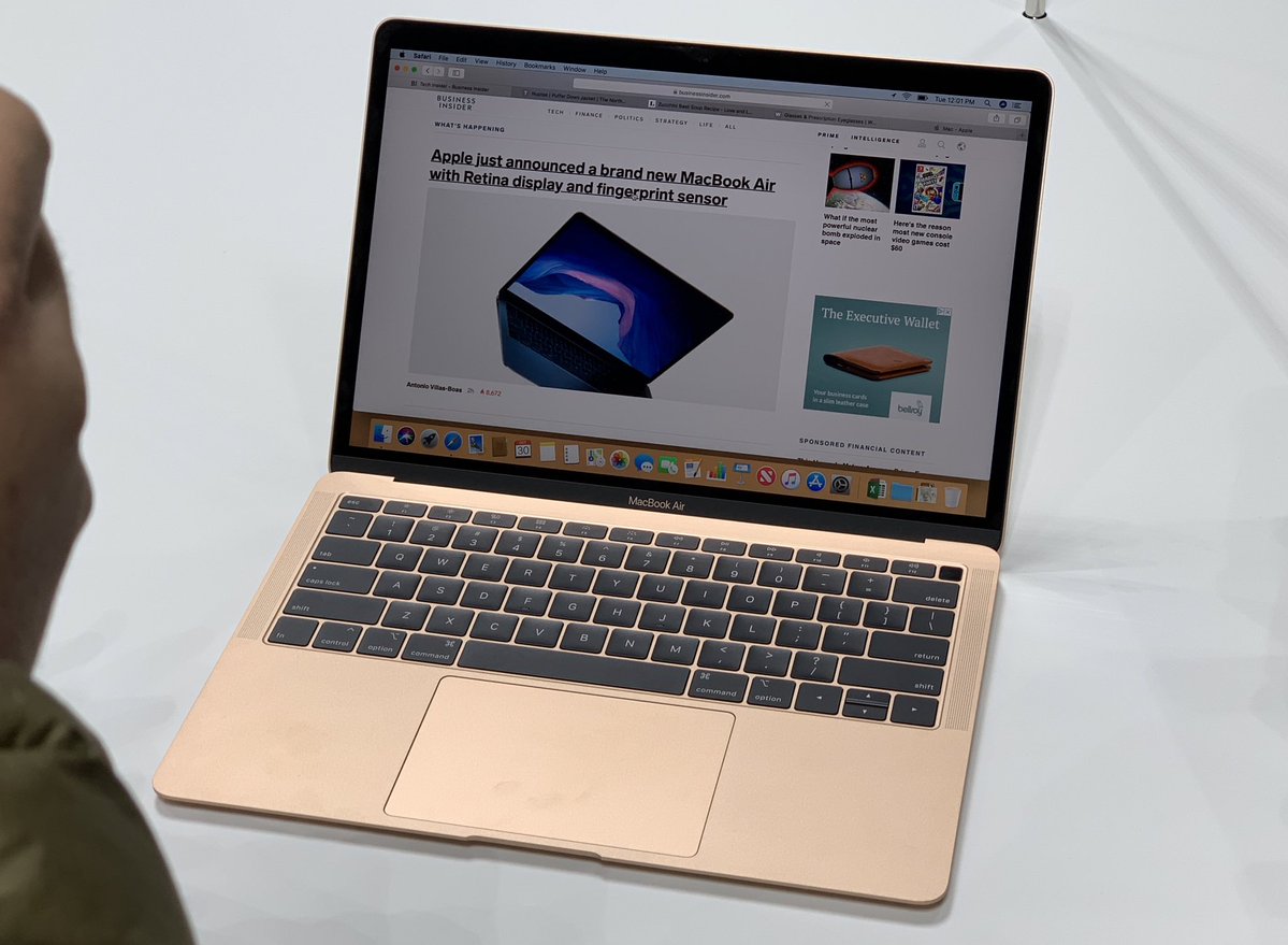 [图]macbook air 2018款现场真机上手