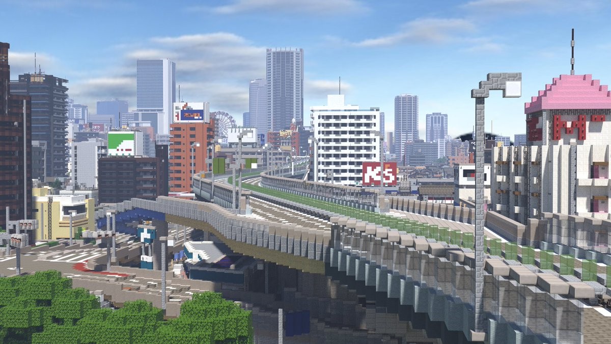《我的世界》日本大神耗时3年打造超级城市 细节堪称完美